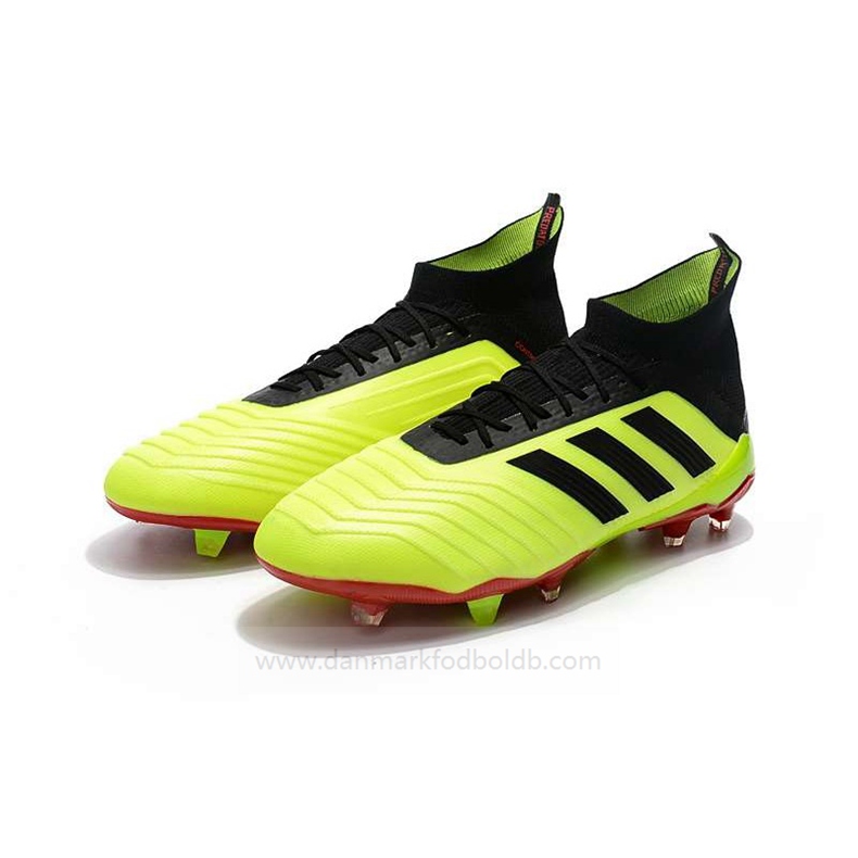 Adidas Predator 18.1 FG Fodboldstøvler Herre – Guld Sort
